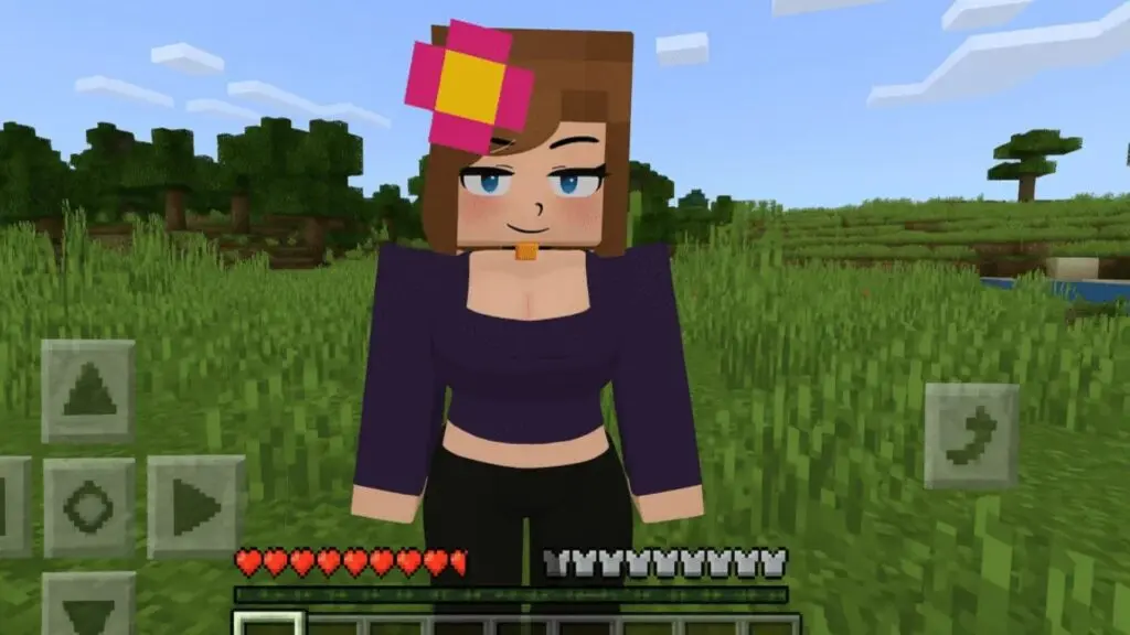 Jenny Mod Minecraft - Interactive NPC gameplay featuring Jenny character